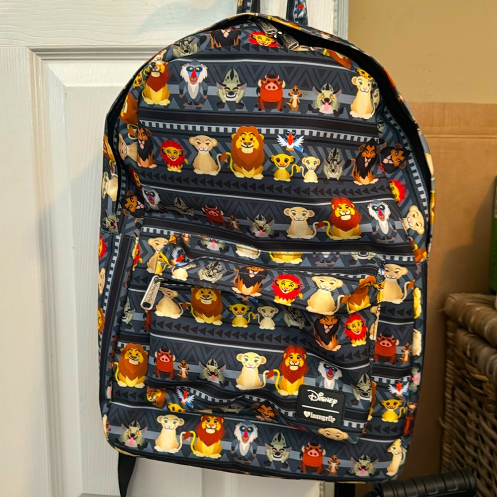 Disney Loungefly Lion King Chibi Backpack